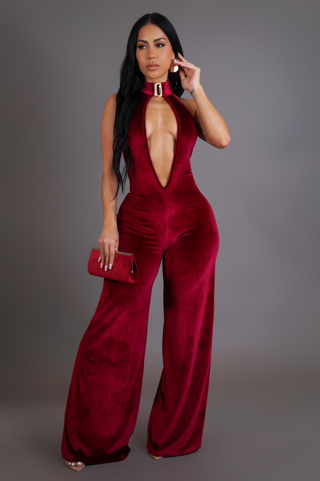 Red Velvet Sensation Jumpsuit